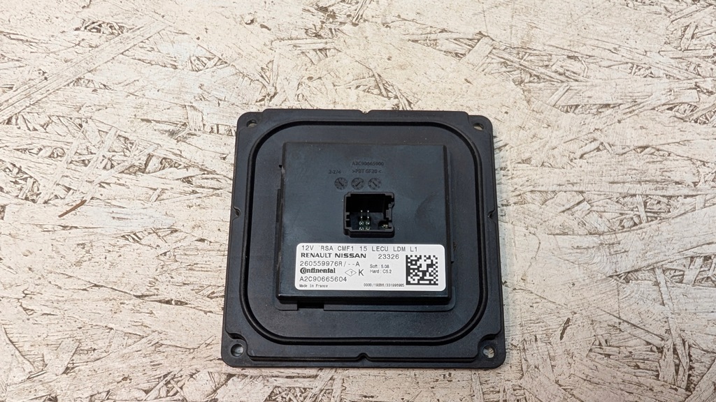 фото №1, Renault megane iv captur ii модуль led преобразователь 260559976r