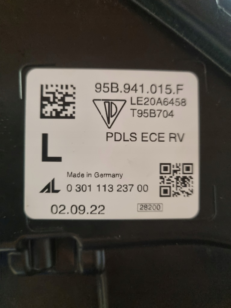 Фара фара porsche macan 95b рестайлінг  matrix Ціна