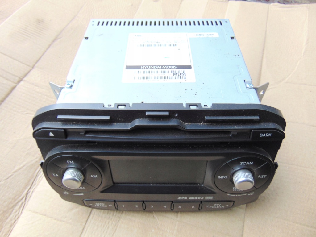 фото №1, Заводской радио cd kia picanto 2 ii 2010r- europa