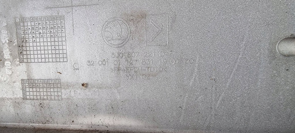 фото №10, Бампер перед skoda fabia 2 ii lift 5j0