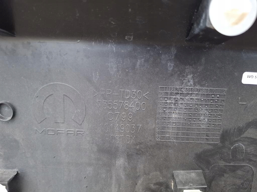 фото №12, Молдинг накладка na крыло задний правый jeep renegade czarna структура