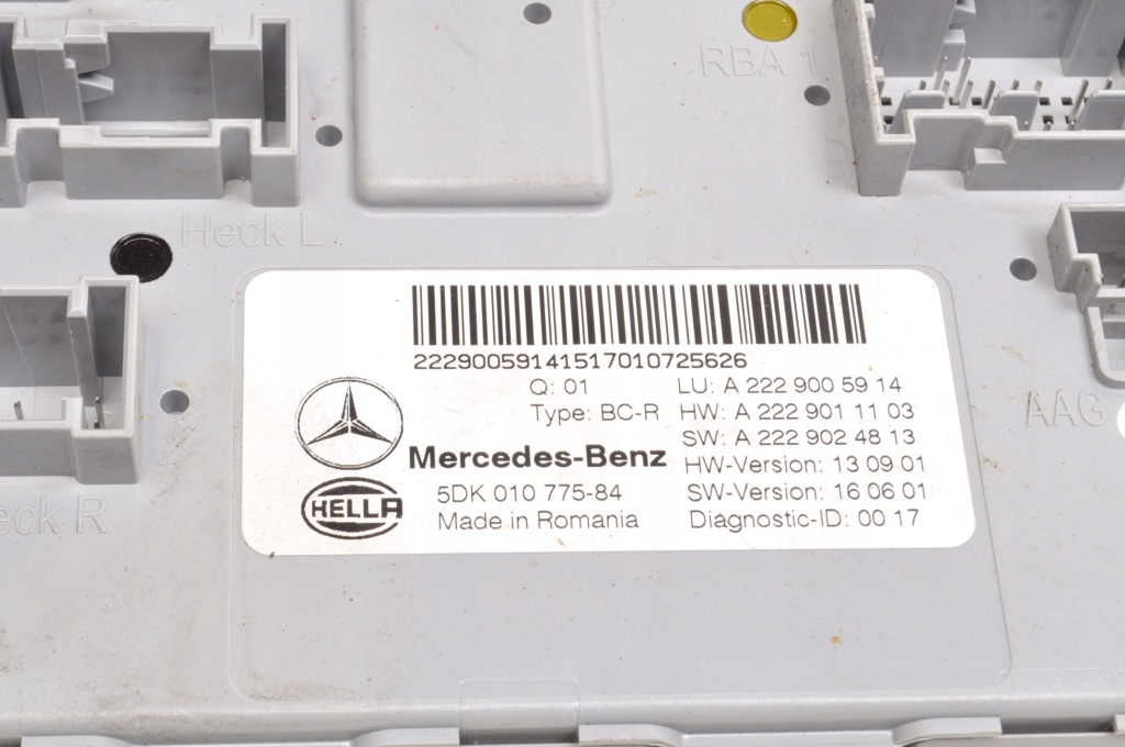 фото №2, Mercedes w205 модуль блок керування sam a2229005914