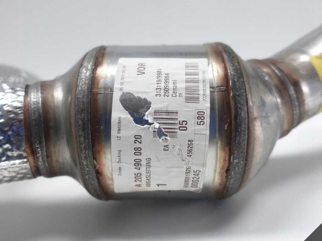 фото №8, Mercedes c-klasa w205 c205 6.3 63 amg каталізатор