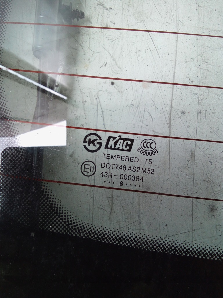 фото №4, J918 скло кришки багажника chevrolet captiva