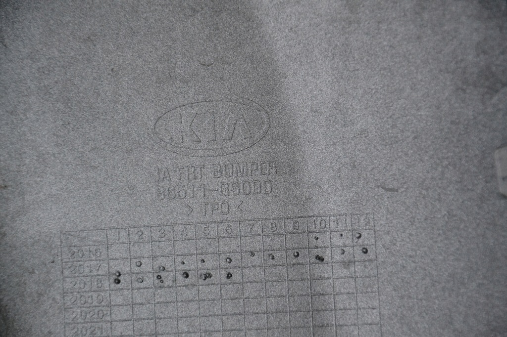 фото №11, Kia picanto iii 17- бампер перед 86511-g6000 оригинал хороший