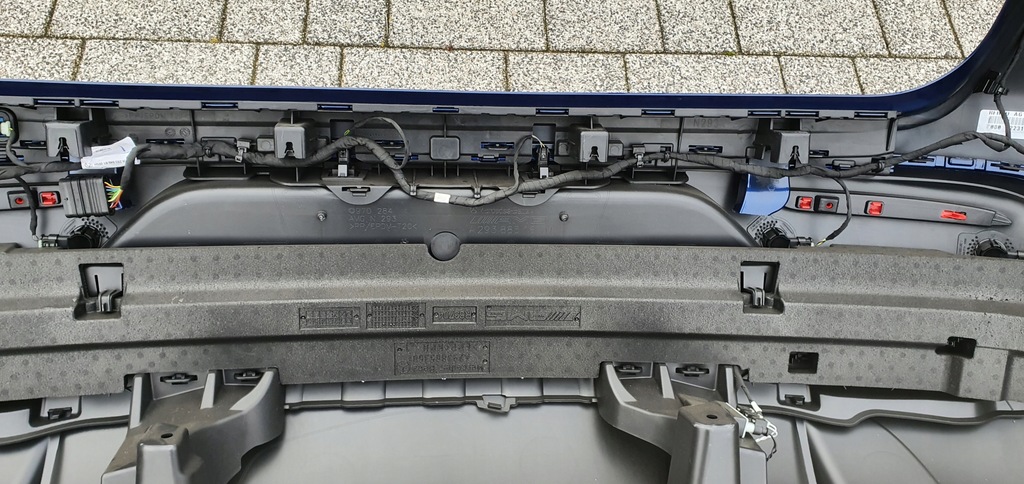 фото №11, Mercedes eqc amg w293 бампер задня distronic d232