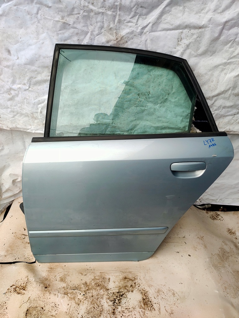 фото №1, Дверь левый задняя ly7r audi a4 b6
