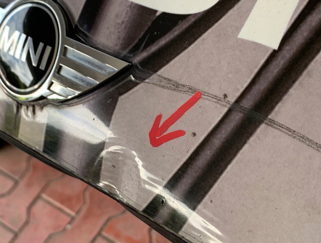 фото №4, Капот крышка двигателя mini r55 r56 r57 бензин