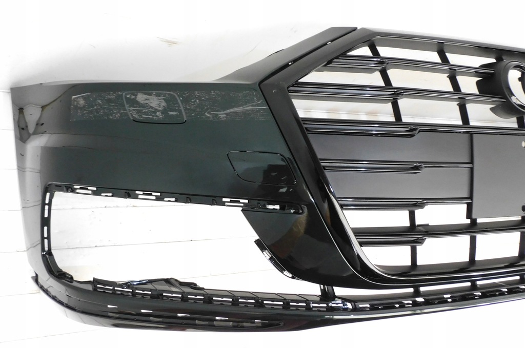 фото №10, Audi a8 d5 4n бампер перед передній решітка радіатора новий!