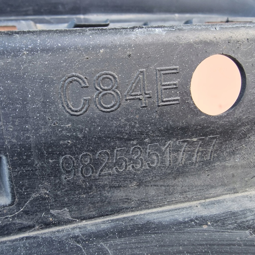 Citroen c5 aircross бампер задній накладка дифузор спойлер 9825351777 Зі Шроту