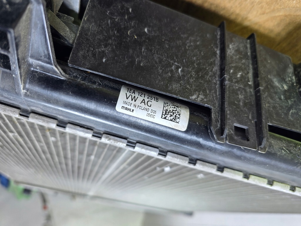 фото №5, Vw id.3 id.4 id.5 enyaq q4 e-tron набір радіатор шторка 1ea121251b