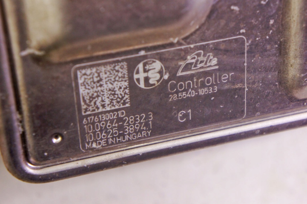 Pa184 alfa romeo giulia 2.0i усилитель тормозов тормоза 6176130021d с Разборки