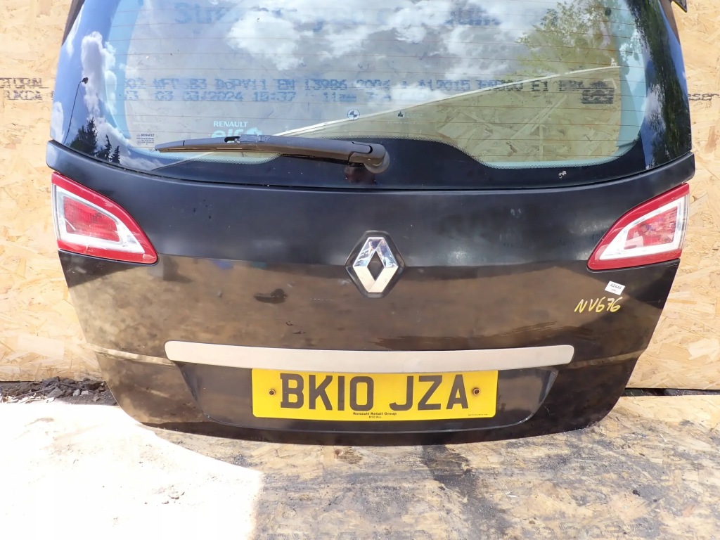 фото №2, Крышка багажника багажника renault scenic iii nv676