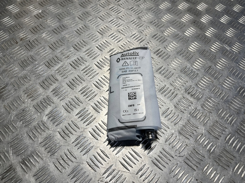 фото №1, Подушка сидіння ліва подушка безпеки renault clio v lift 23-