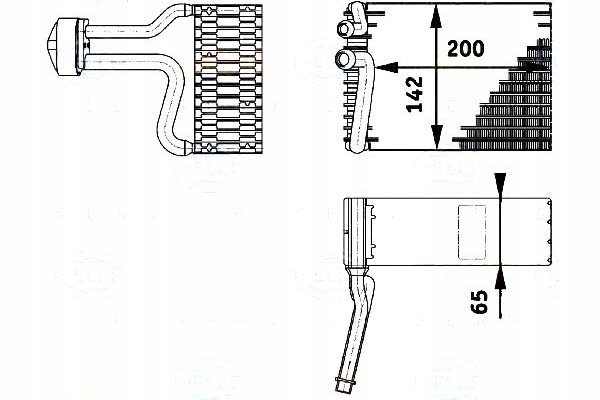 фото №1, Behr hella випарник кондиціонера +gratisy
