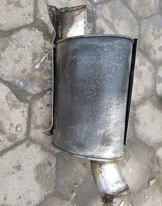 фото №2, Гаситель труба выхлопная daf xf 105