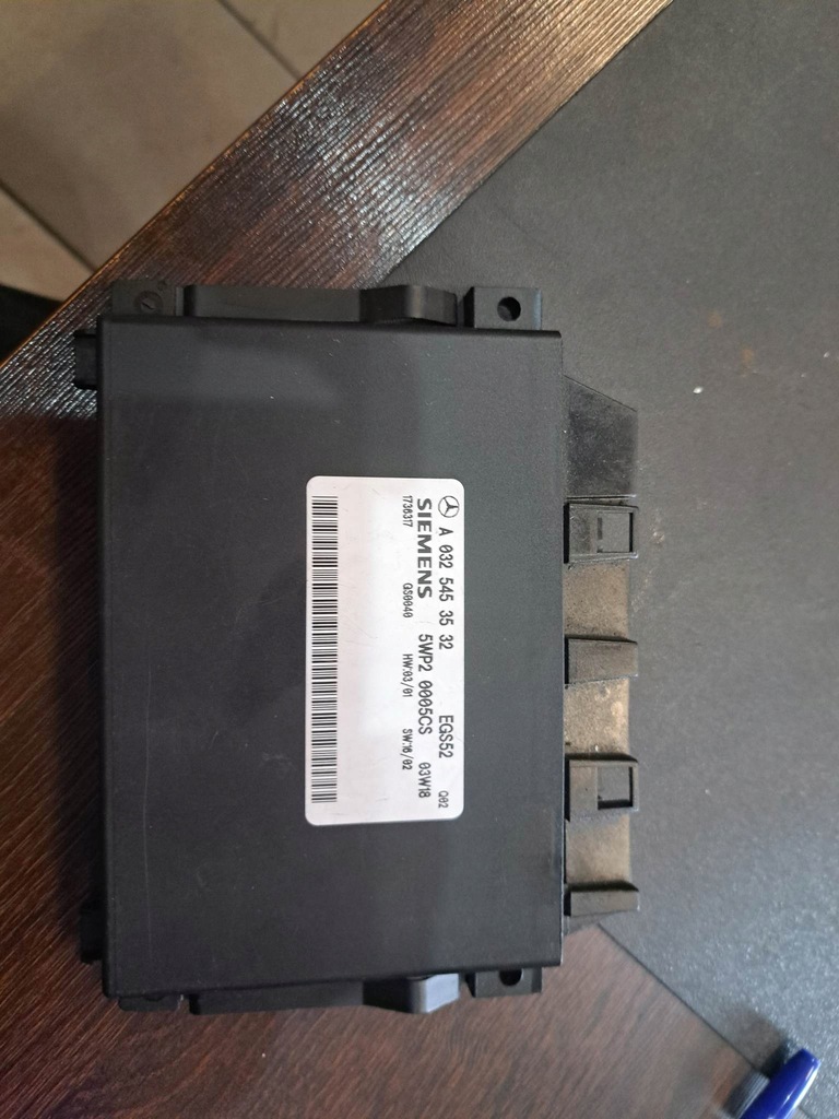 фото №1, Mercedes w230 r230 модуль коробки блок управления sl 500