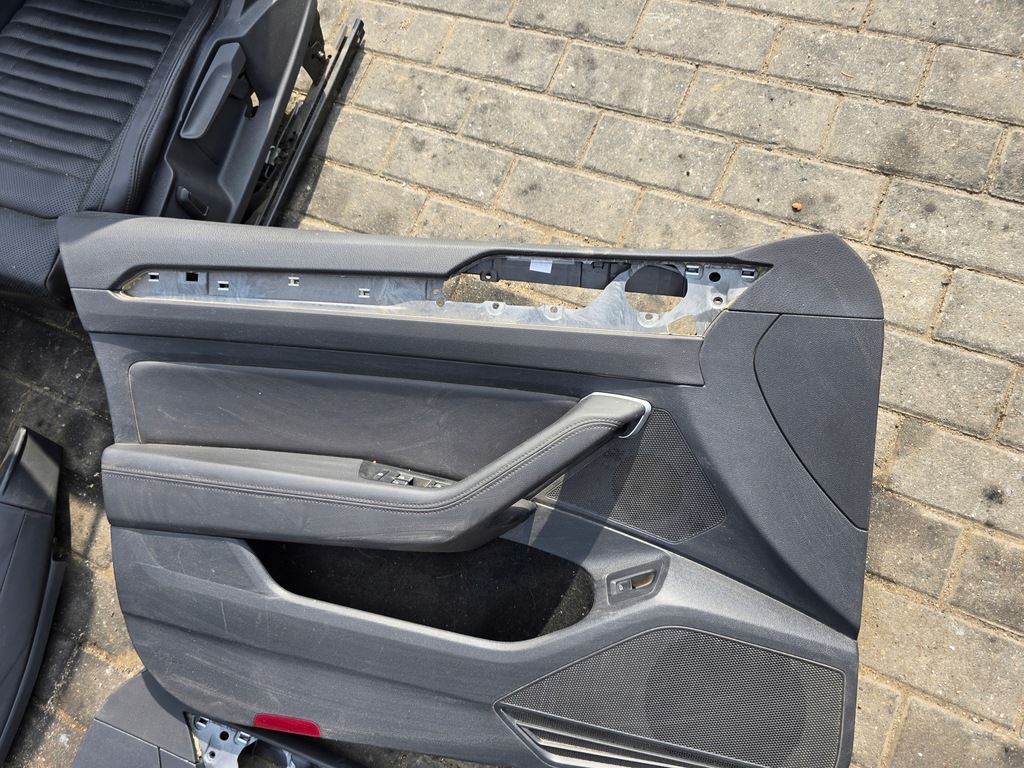 фото №13, Kpl сиденье сиденья заднее сиденье vw passat b8 kombi кожа обшивки подогрев