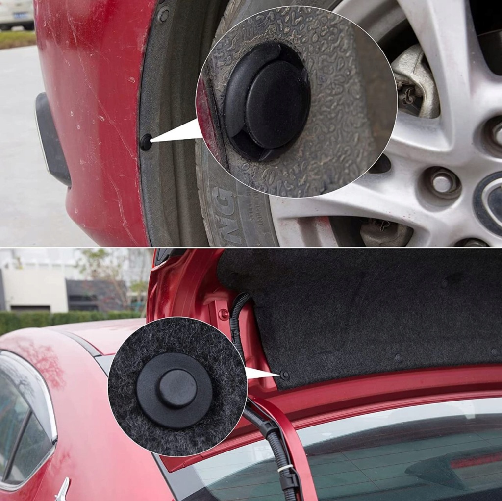 Клипсы штифты клипсы автомобильные к обивка автомобиля 630 el набор + съемник с Разборки