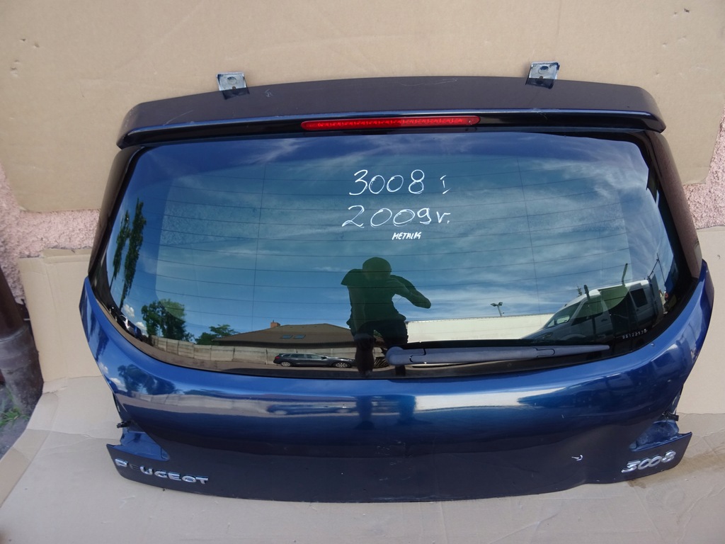 фото №1, Peugeot 3008 i кришка багажника задня 2009r