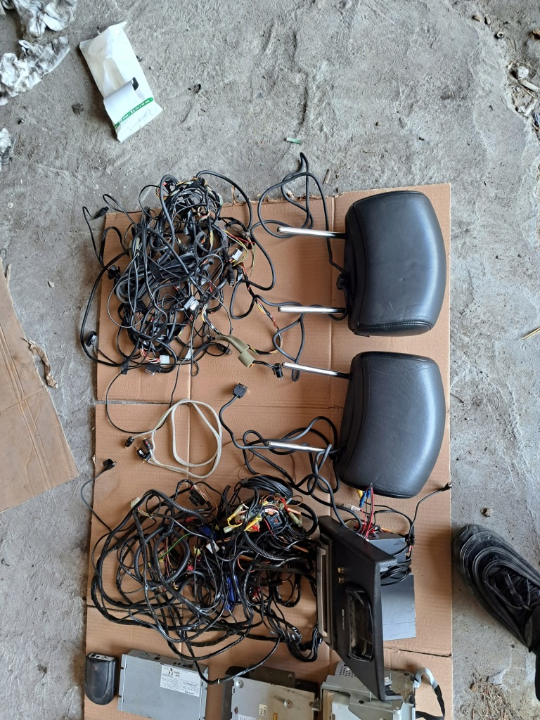 фото №14, Радіо підголівники tv підсилювач навушники pilot alpine tme-m770 infiniti fx35