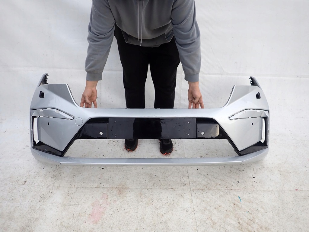 фото №1, Skoda enyaq iv sportline 20- бампер перед передній sprysk pdc