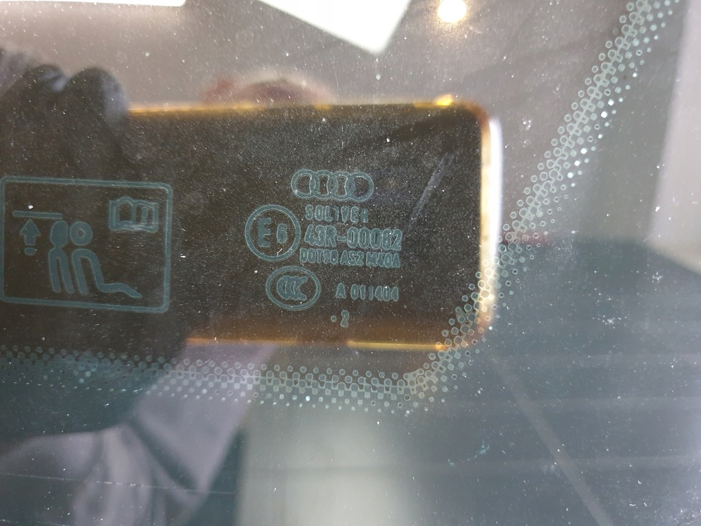 фото №16, Стекло кузовная боковая правая задняя audi a6 c7 4g allroad avant kombi оригинальный номер