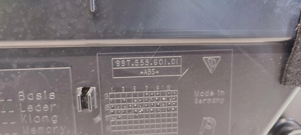 фото №7, Porsche cayman s обшивка двері лівий перед rhd anglik 98755508500 9975560101