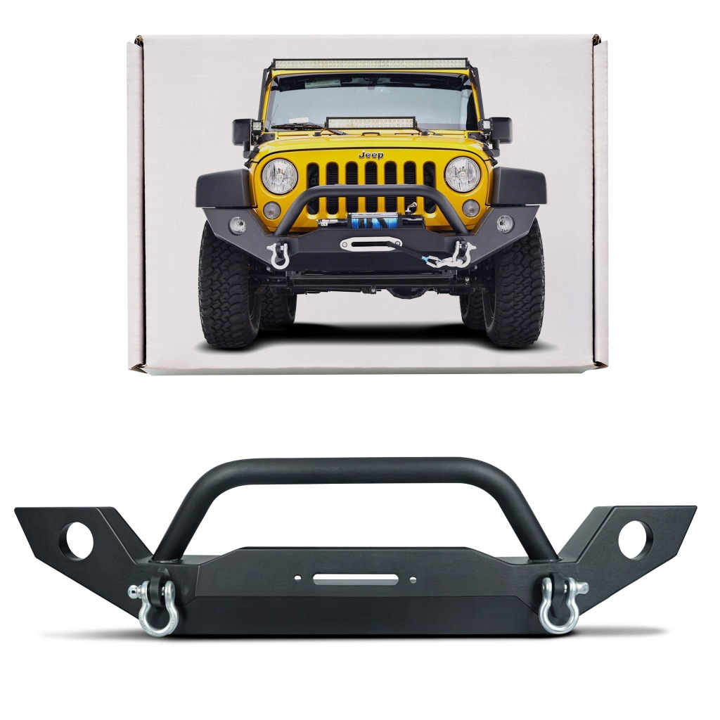 фото №1, Jeep wrangler jk 2007-2018 бампер передний discover