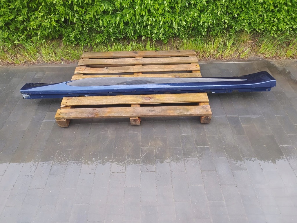 фото №6, Alfa romeo giulia quadriofoglio qv молдинг накладка левая порог карбон