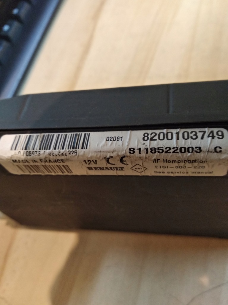 фото №3, Коробка модуль bsi renault thalia i 8200103749