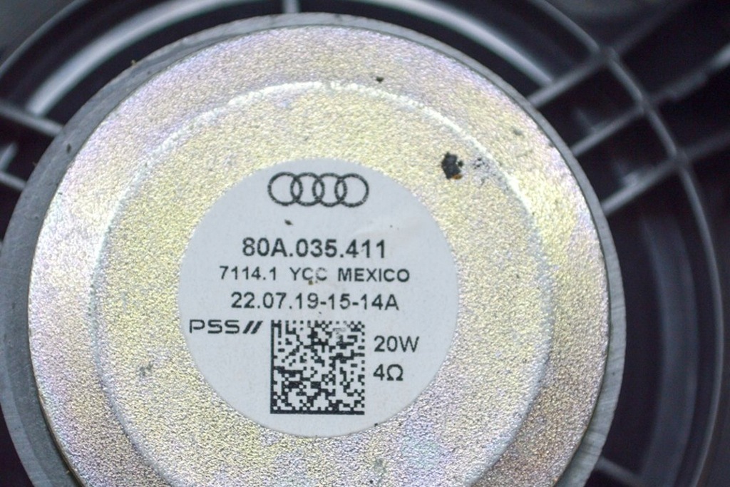 фото №6, Audi q5 fy задній лівий динамік двері 80a035411 2.0 дизель 140kw 2019