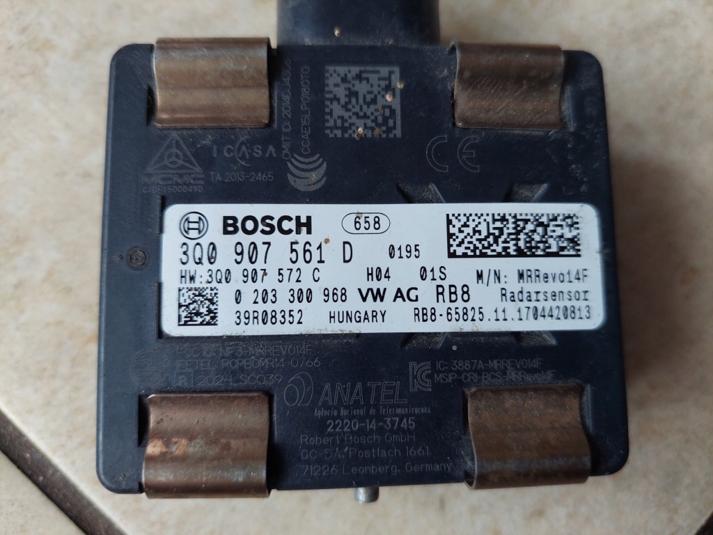 фото №4, Радар - distronic - vw passat b8 - skoda - audi