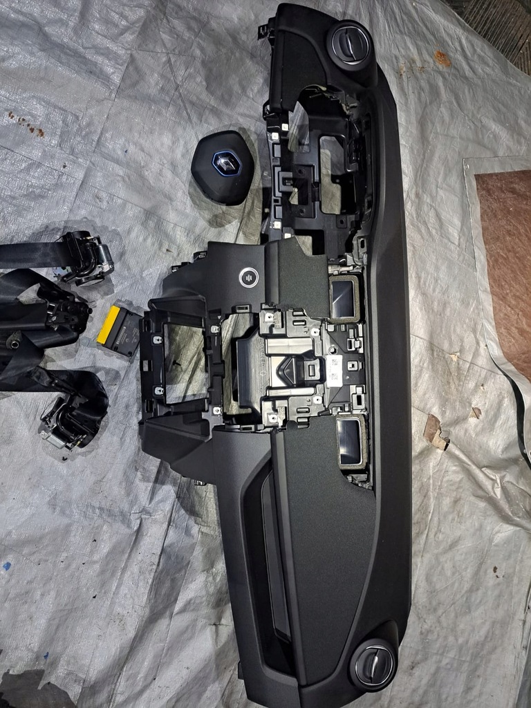 фото №6, Renault zoe 2 ii приборная панель консоль подушка безопасности подушка водителя пассажира ремни