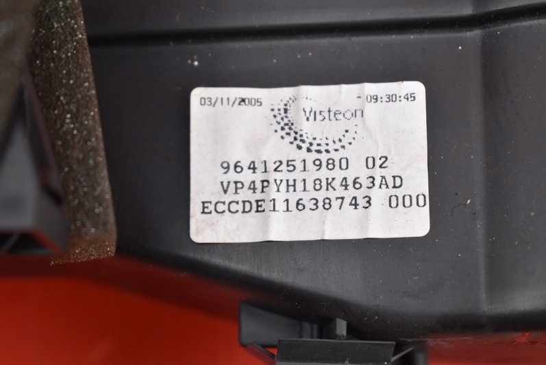 фото №6, Воздуходувка вентилятор обдув задняя 9641251980 citroen c6 05-12