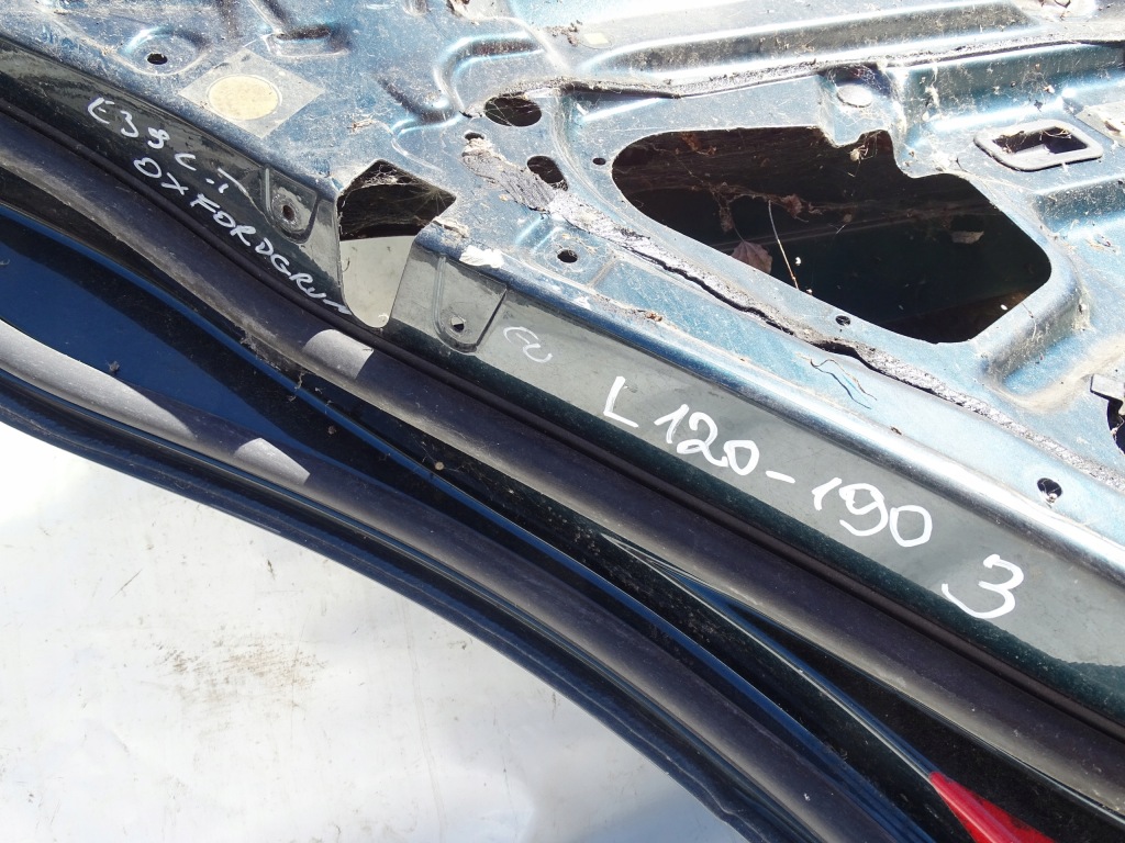 Дверь левое задняя задняя bmw e39 седан oxfordgruen Оригинал