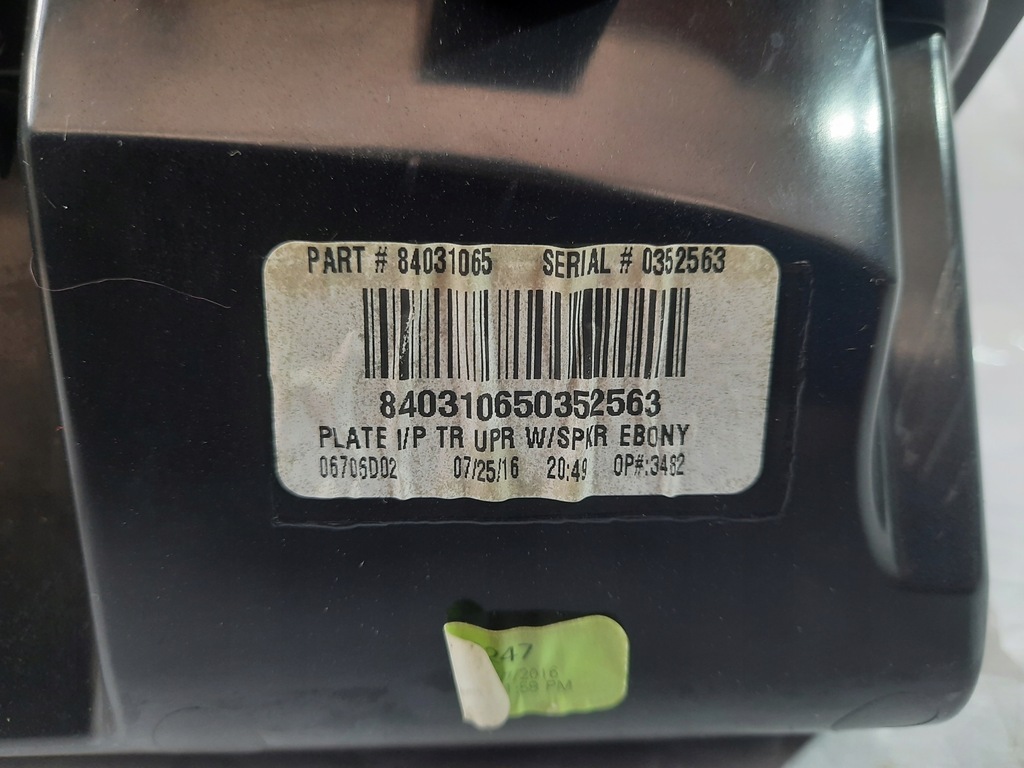 фото №12, Gmc acadia 12-16 бардачок панелі приладової панелі 84031065 usa