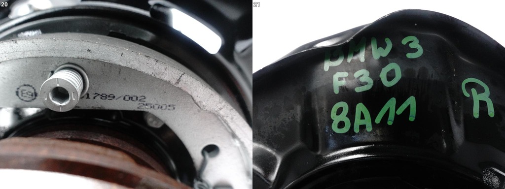 фото №15, Bmw f34 lci поворотний кулак ступиця важіль права задня 20km