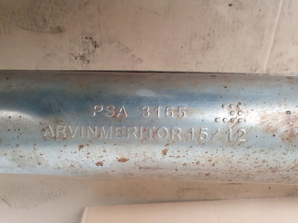 фото №9, Система випускний вихлоп гасник citroen ds4 1.6 thp 200km 9680514680 psa 3166