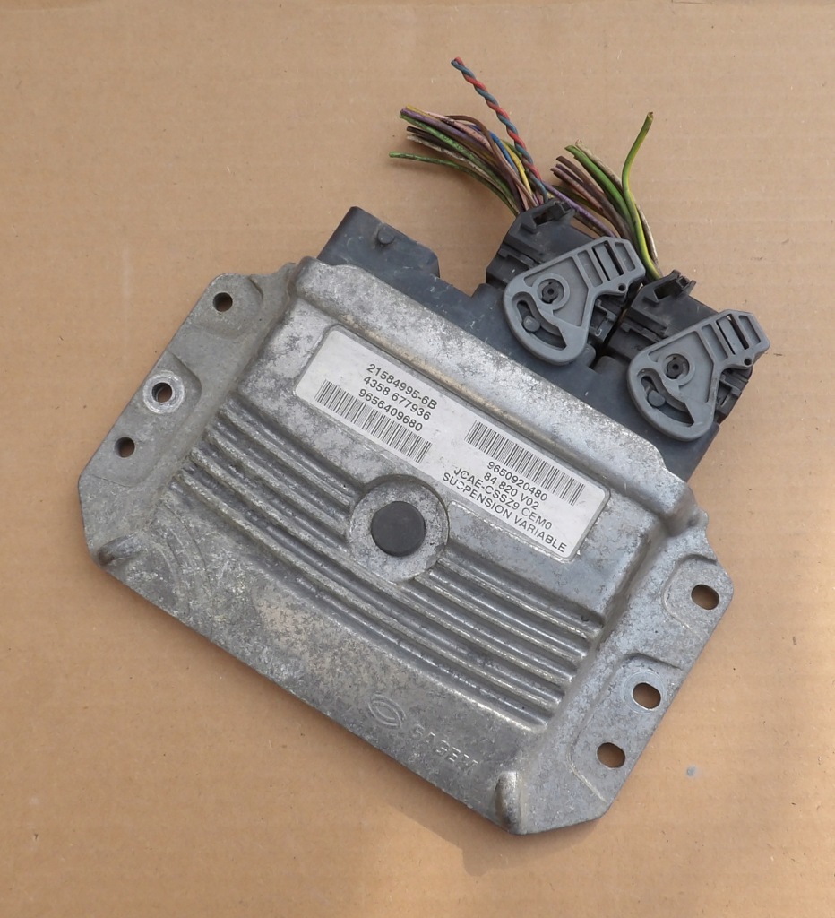 фото №1, Peugeot 607 2.7 hdi модуль блок управления подвеска 9650920480