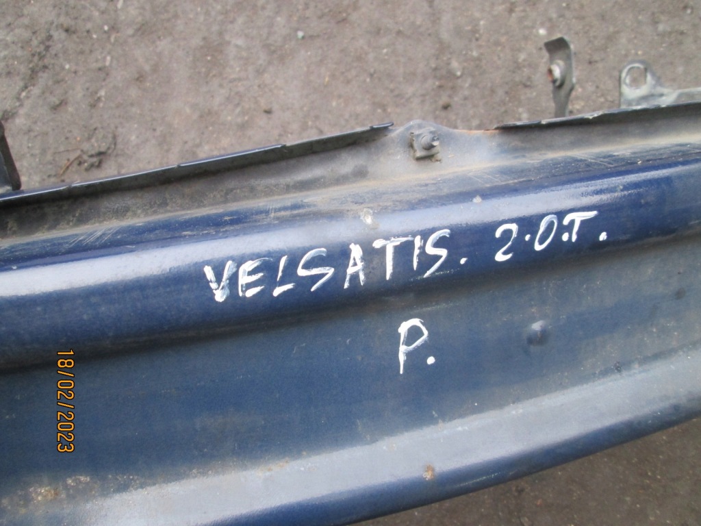 фото №2, Підсилювач балка бампера перед renault vel satis