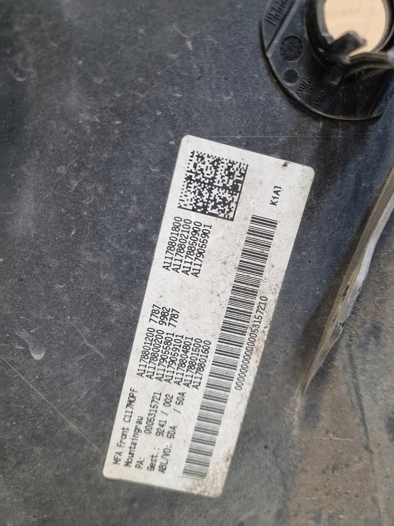 фото №14, Mercedes cla 117 c117 lift бампер перед передний