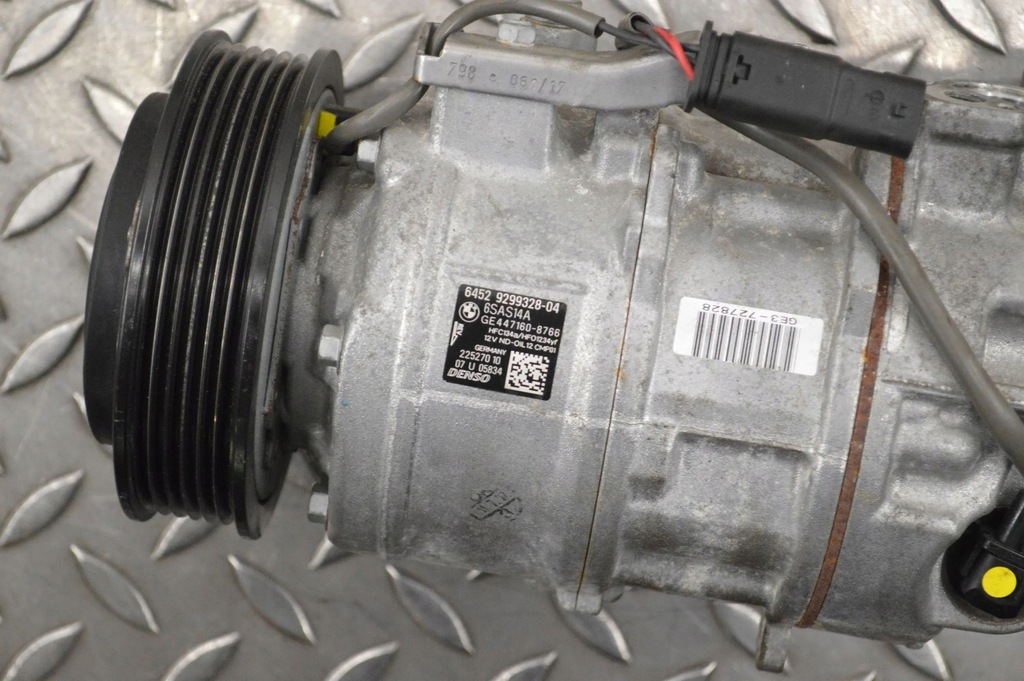 фото №6, Bmw 4 f32 f33 2019 компресор / компресор кондиціонера a/c