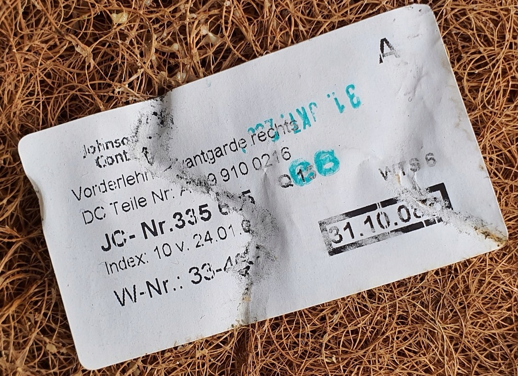 фото №6, Спинка сидіння правий перед mercedes w169