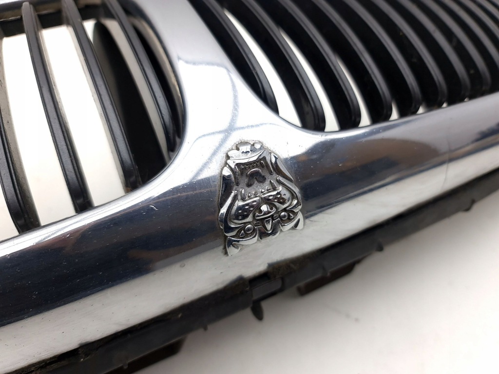 фото №14, Jaguar x-type 2004 накладка / решітка радіатора / решітка радіатора верхній радіатора