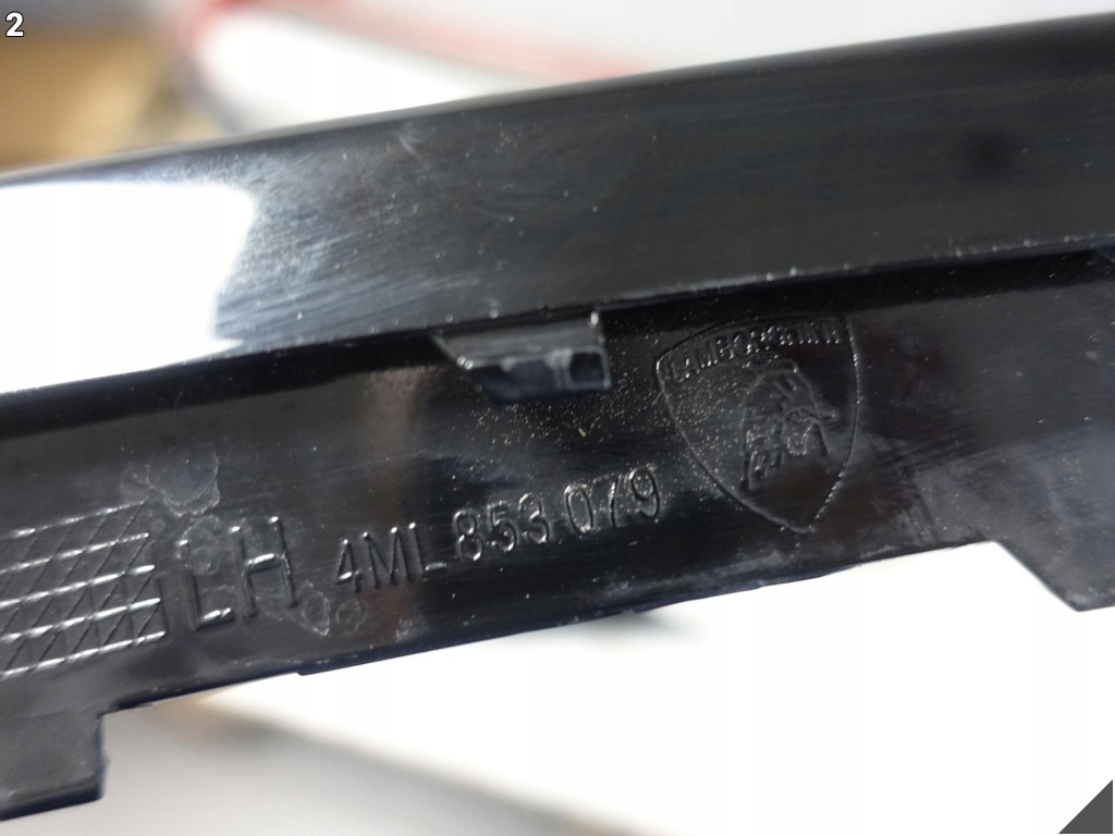 фото №3, Lamborghini urus s performante 4ml 18- молдинг накладка бампер решітка радіатора ліва