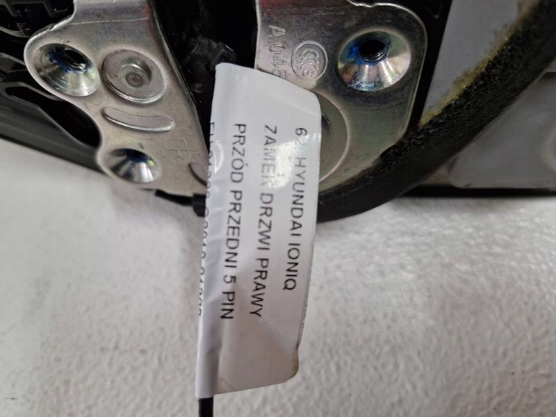 фото №8, Hyundai ioniq замок двері правий перед передній 5 pin eu europa 81320-g2010