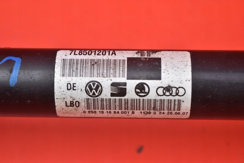 фото №6, Приводной вал левая задняя audi q7 4l 4.2 tdi quattro 07r