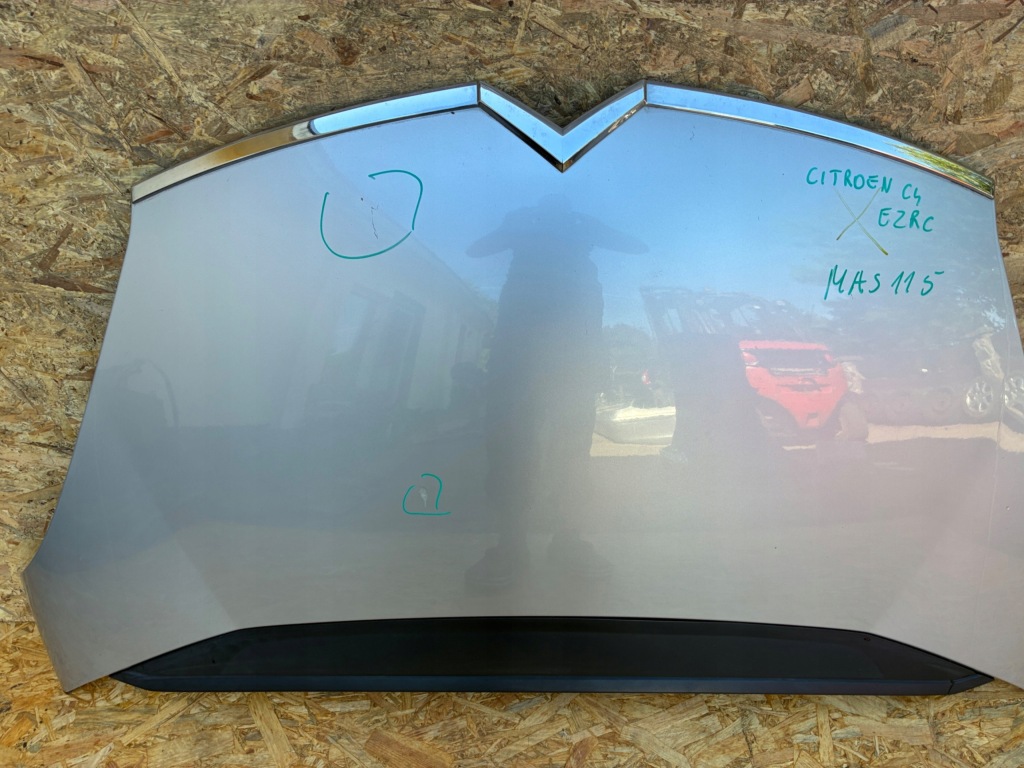 фото №10, Citroen c4 picasso 1 i kod lak. ezrc капот крышка двигателя