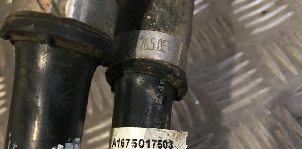 фото №6, Mercedes gle w167 шланг wody радіатора a1675017503
